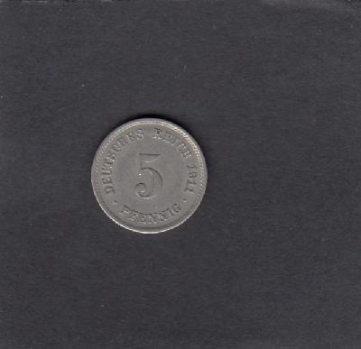 Beschrijving: 5 Pfennig